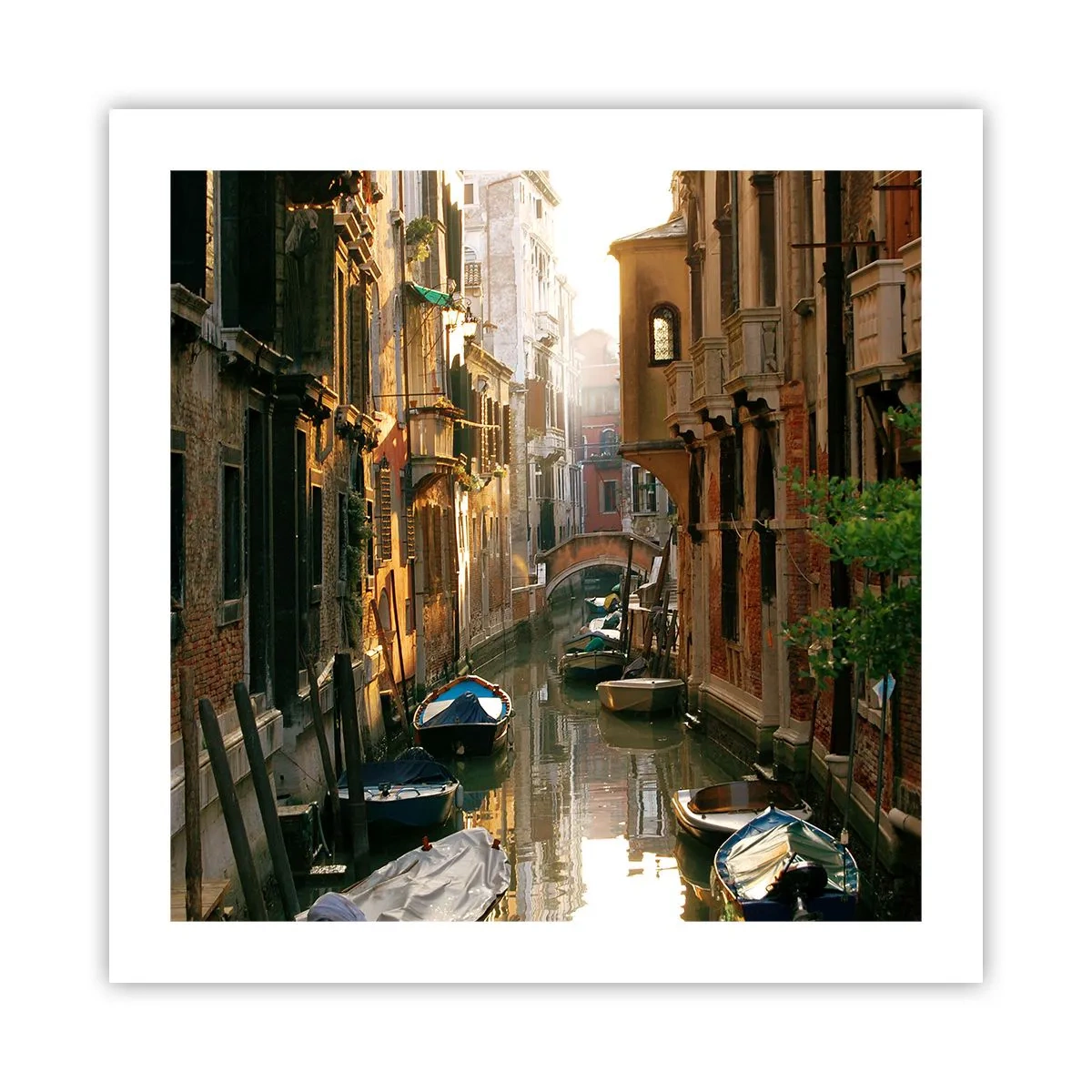Affiche - Poster - Dans une ruelle vénitienne - 50x50 cm