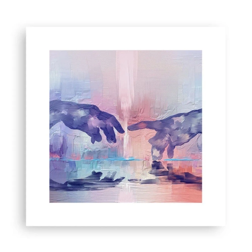 Affiche - Poster - Divine étincelle de vie - 30x30 cm