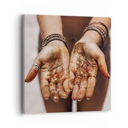 Impression sur toile - Image sur toile - Un don pour vous - 30x30 cm