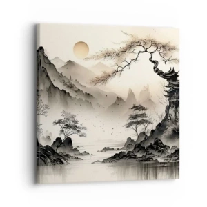 Impression sur toile - Image sur toile - Le charme unique de l'Orient - 30x30 cm