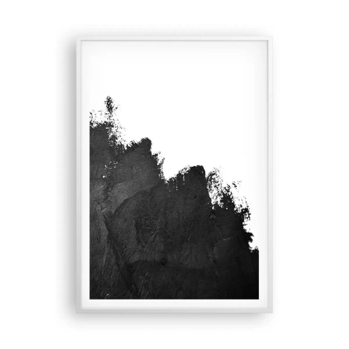 Affiche dans un cadre blanc - Poster - Éléments : terre - 70x100 cm