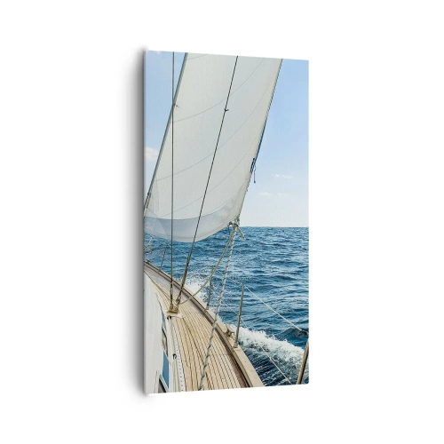 Impression sur toile - Image sur toile - Ohé, l'aventure - 65x120 cm