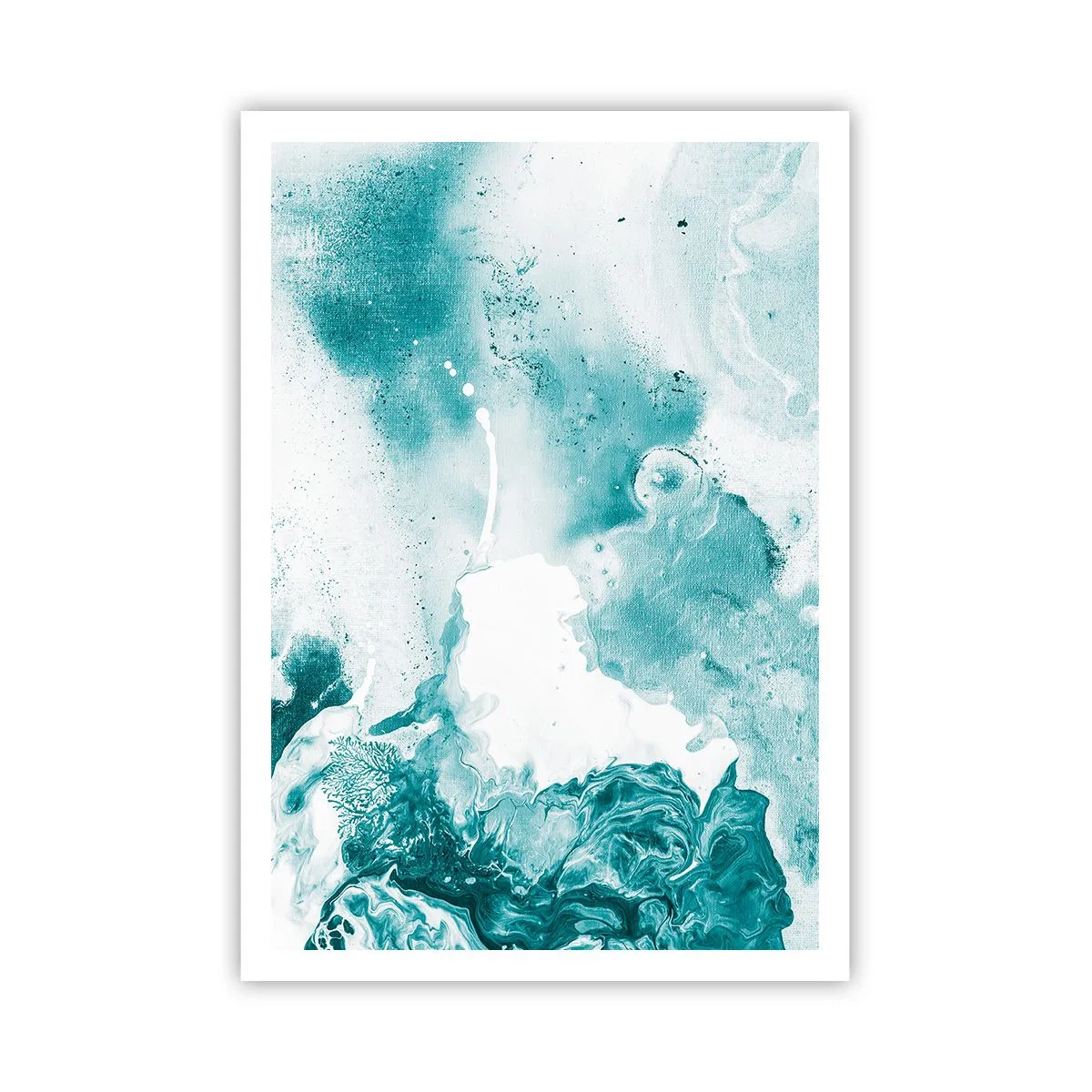 Affiche - Poster - Marécage bleu - 70x100 cm
