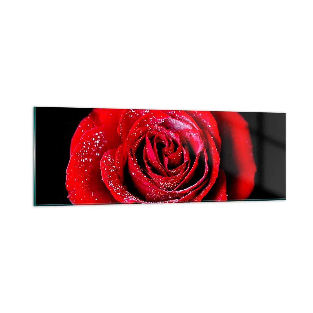 Impression sur verre - Image sur verre - C'est ça l'amour - 90x30 cm