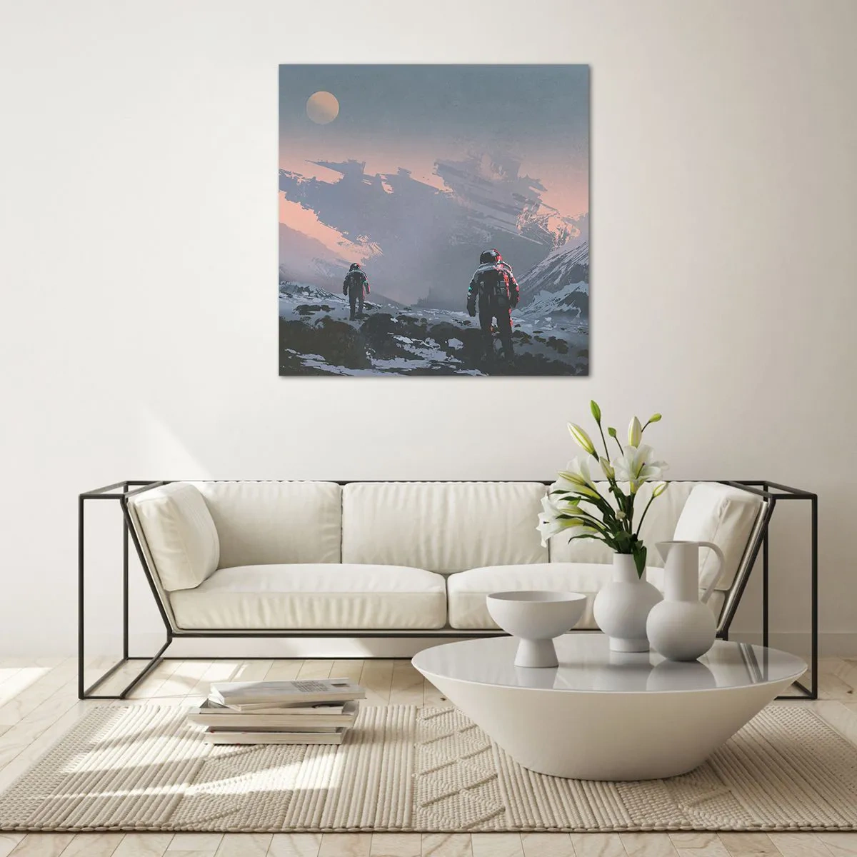 Impression sur verre - Image sur verre - Sous une étoile inconnue - 30x30 cm