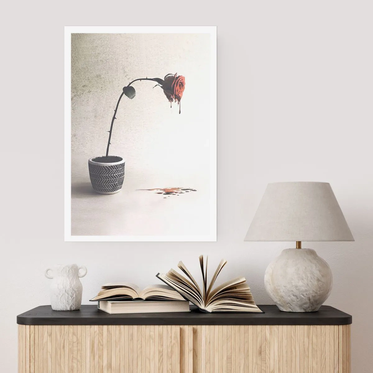 Affiche - Poster - Rosa dolorosa - 30x40 cm
