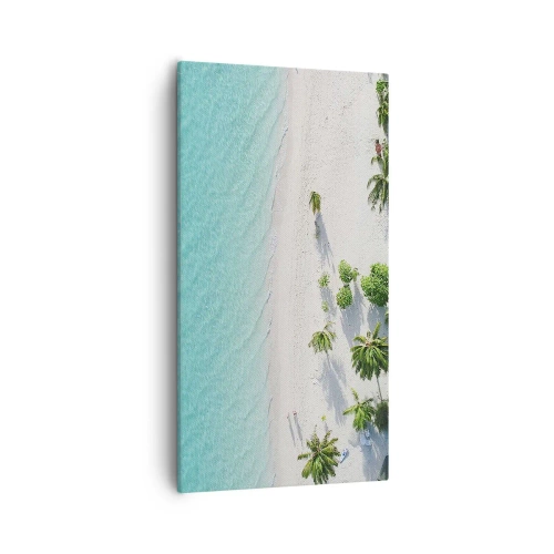Impression sur toile - Image sur toile - Vacances au paradis - 55x100 cm