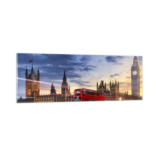 Impression sur verre - Image sur verre - Caractères spéciaux - 90x30 cm