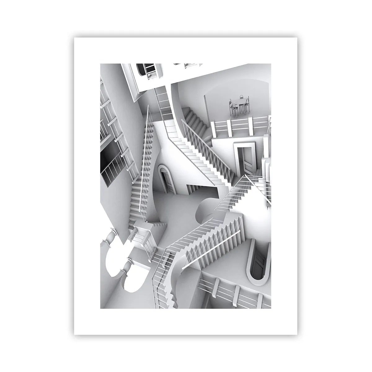 Affiche - Poster - Paradoxes spatiaux - 30x40 cm