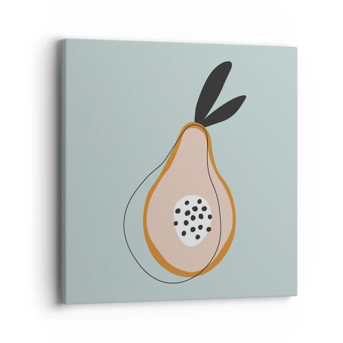 Impression sur toile - Image sur toile - Pénétrer la nature des choses - 40x40 cm