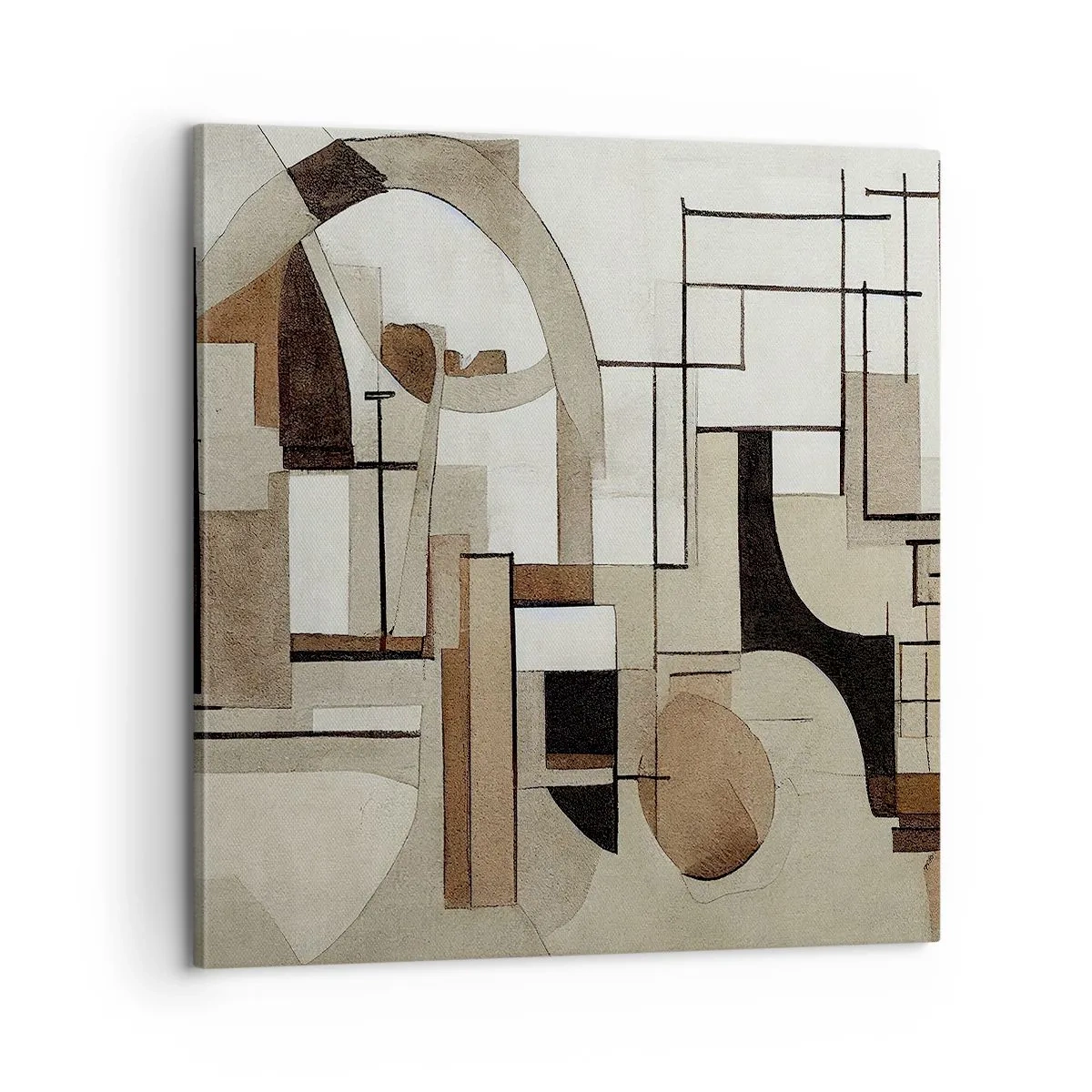 Impression sur toile - Image sur toile - Paysage urbain 2.0 - 60x60 cm