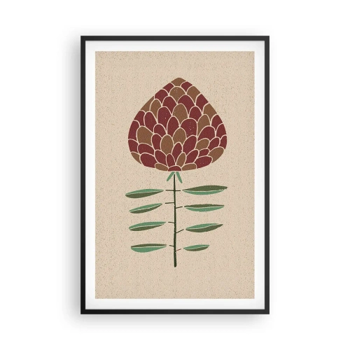 Affiche dans un cadre noir - Poster - Quelle grosse affaire - 61x91 cm