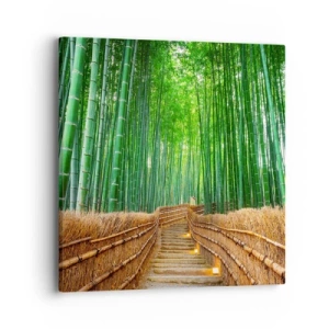 Impression sur toile - Image sur toile - L'essence de la nature asiatique - 40x40 cm