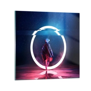 Impression sur verre - Image sur verre - Entre deux mondes - 30x30 cm