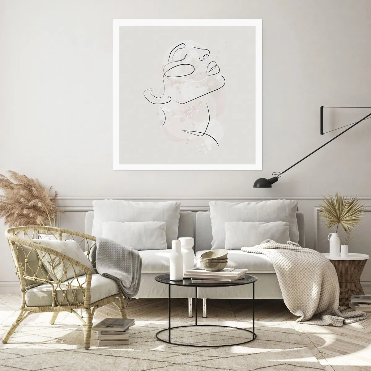 Affiche - Poster - L'esquisse d'un rêve - 60x60 cm