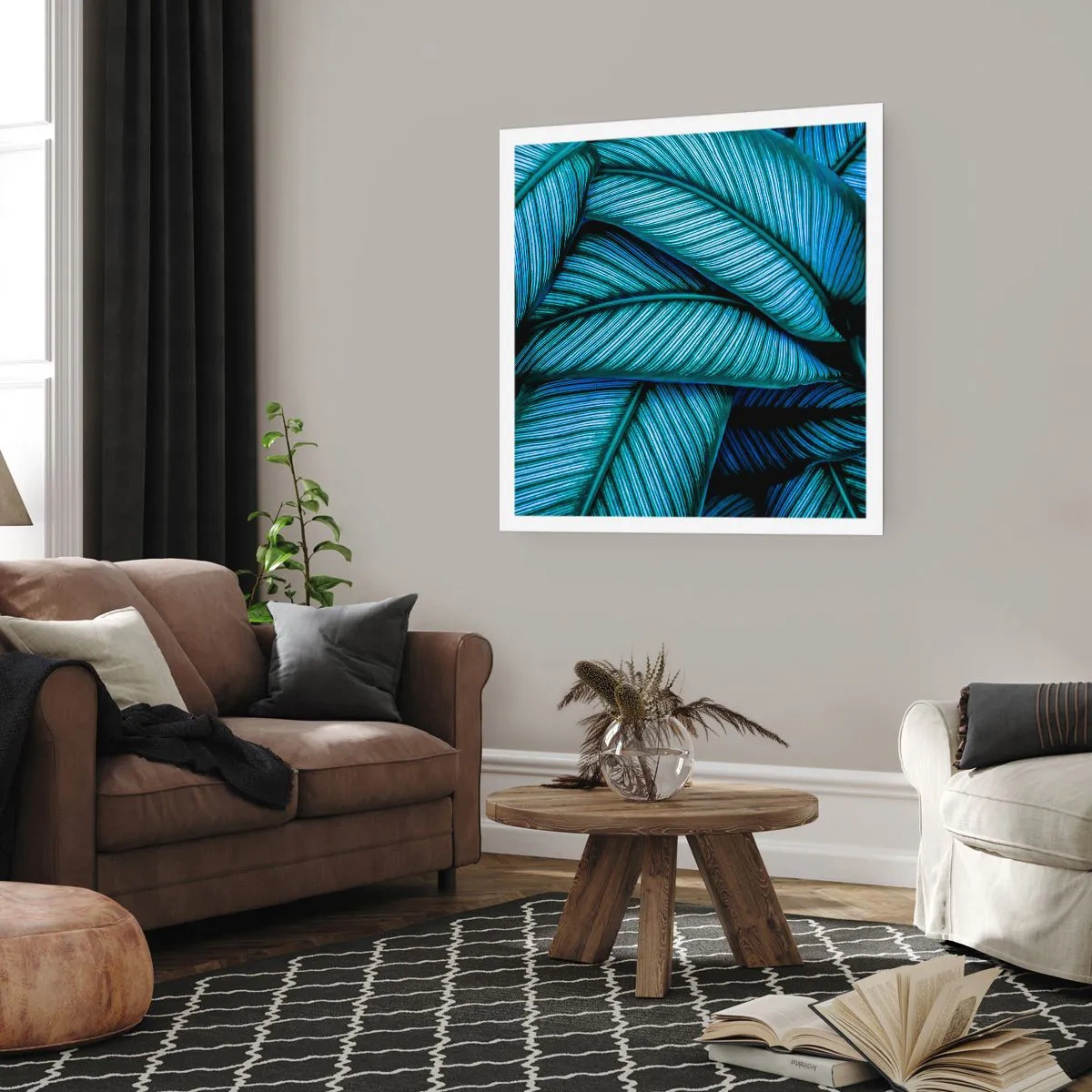 Affiche - Poster - Lignes de vie - 30x30 cm