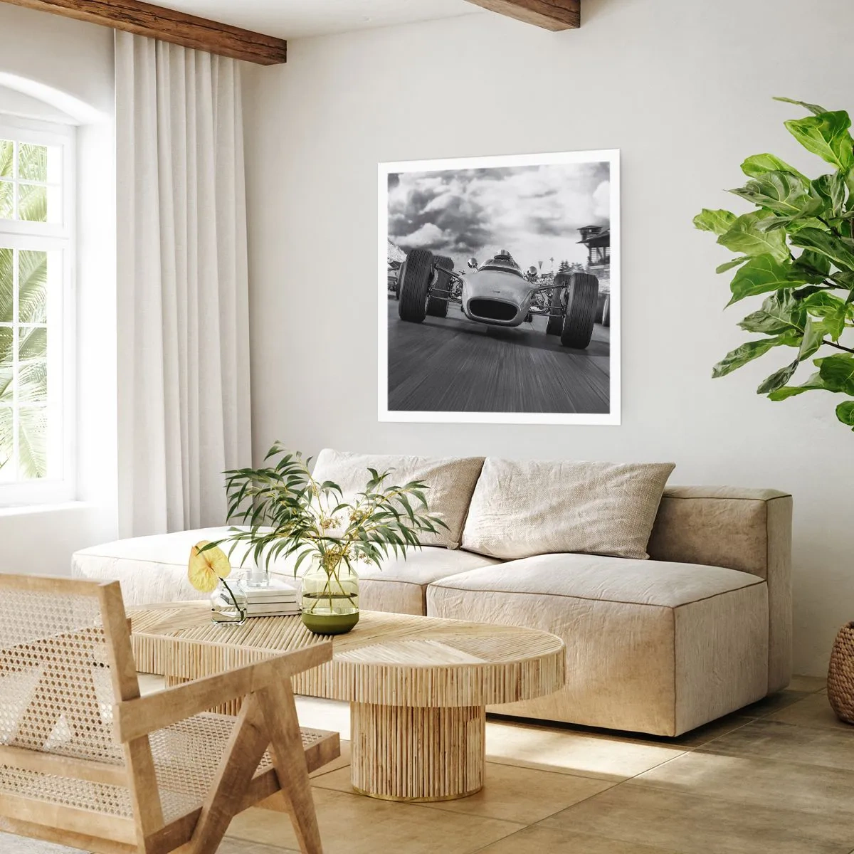 Affiche - Poster - Puissance! - 40x40 cm