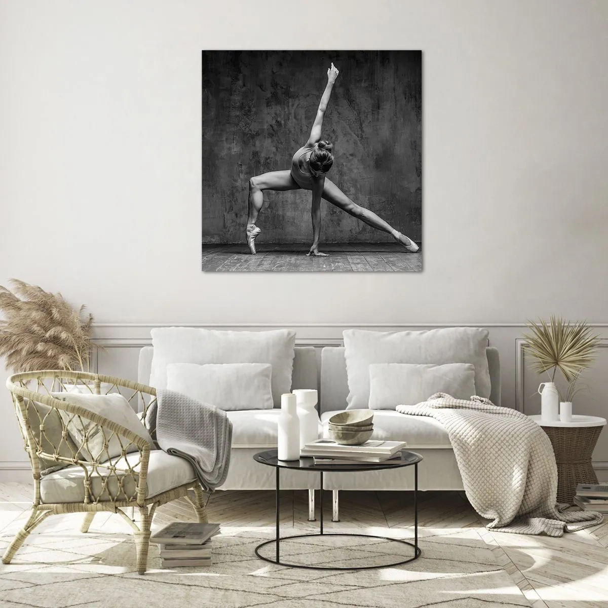 Impression sur verre - Image sur verre - Balance idéale - 60x60 cm