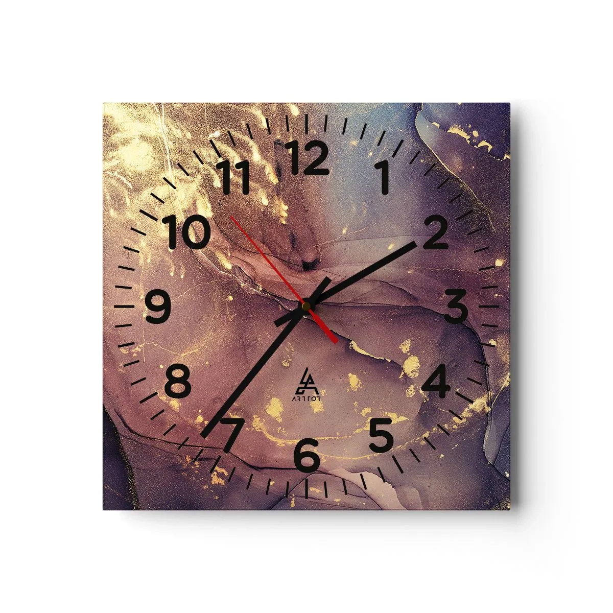 Horloge murale - Pendule murale - Matière et esprit - 30x30 cm