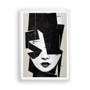Affiche dans un cadre blanc - Poster - Profondément caché - 70x100 cm