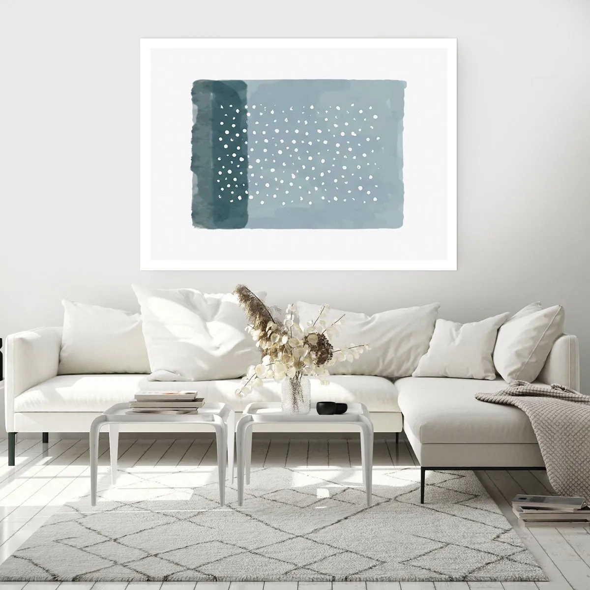 Affiche - Poster - Évolution de bleus - 91x61 cm