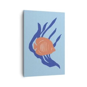 Impression sur toile - Image sur toile - Habitant des eaux coralliennes - 70x100 cm