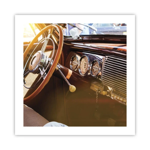 Affiche - Poster - Souffle de luxe venu du passé - 50x50 cm