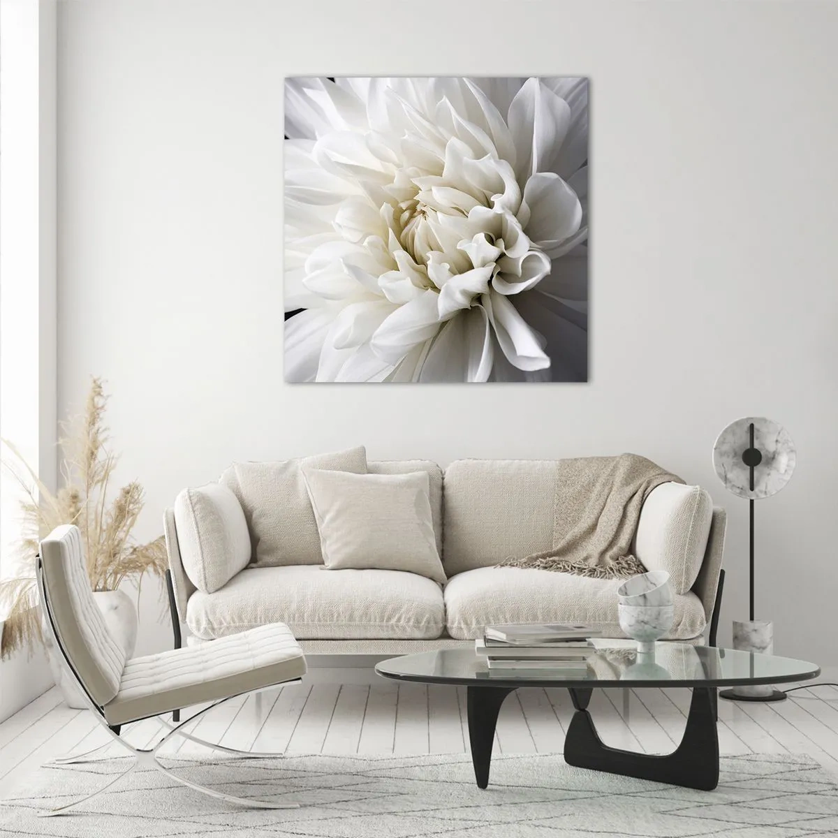 Impression sur verre - Image sur verre - Le matin de la jeune mariéé - 60x60 cm