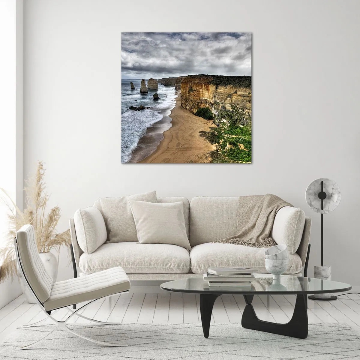 Impression sur verre - Image sur verre - Beauté brute - 30x30 cm