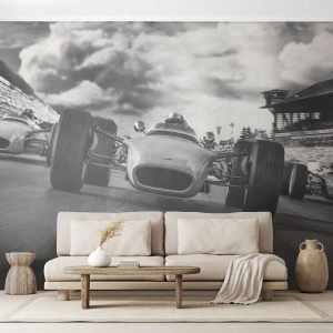 Papier Peint Photo Standard Eco - Puissance! - Formule 1, Véhicule, Course - 300x210 cm