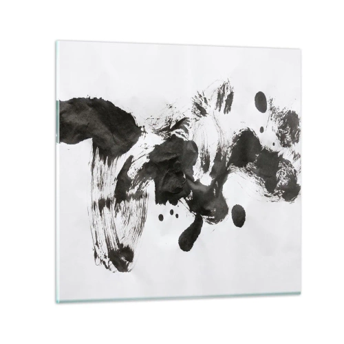 Impression sur verre - Image sur verre - De la méthode dans la folie ? - 50x50 cm