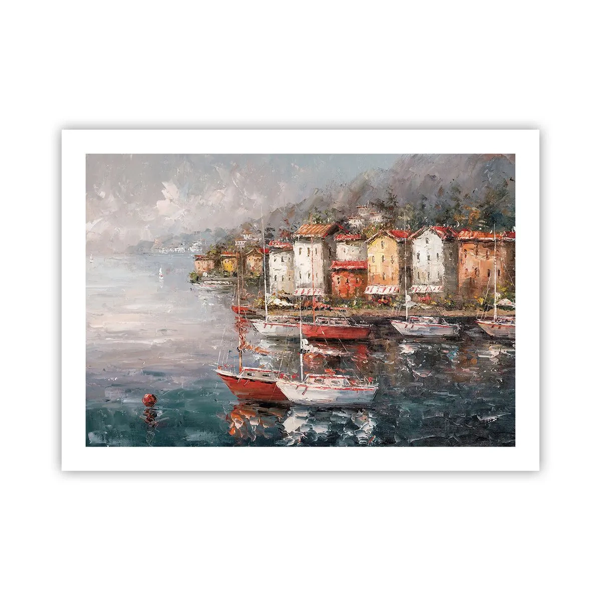 Affiche - Poster - Havre romantique - 70x50 cm