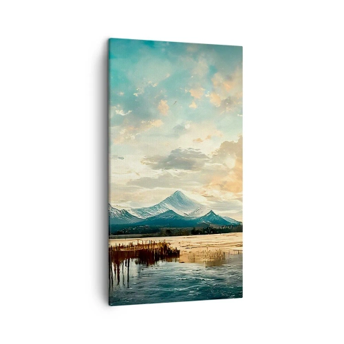 Impression sur toile - Image sur toile - Sous la protection du ciel - 45x80 cm