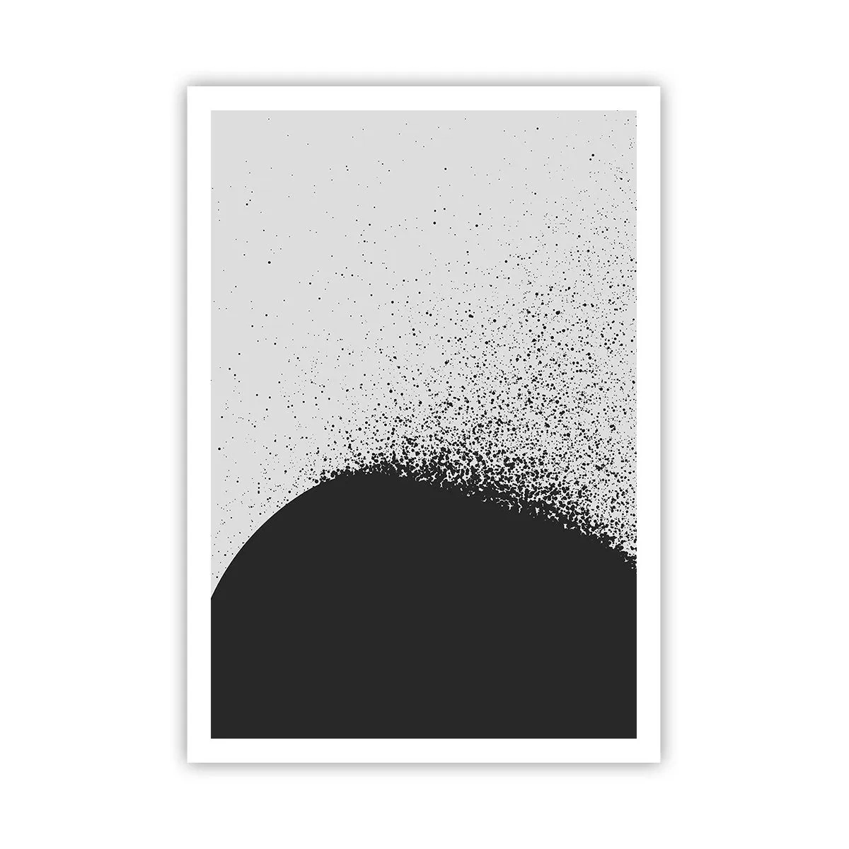 Affiche - Poster - Mouvement des molécules - 70x100 cm