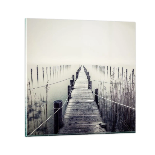Impression sur verre - Image sur verre - Plongez dans la paix - 40x40 cm