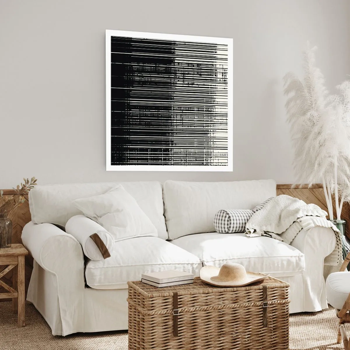 Affiche - Poster - Ondes et vibrations - 40x40 cm