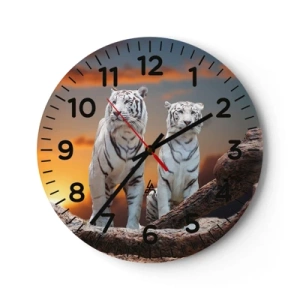 Horloge murale - Pendule murale - Tout comme à Narnia - 30x30 cm