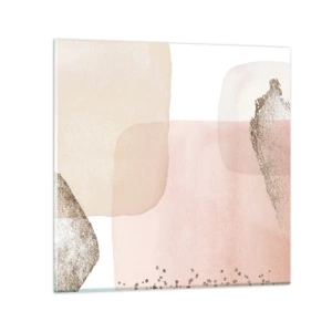 Impression sur verre - Image sur verre - Regard à travers la couleur - 50x50 cm