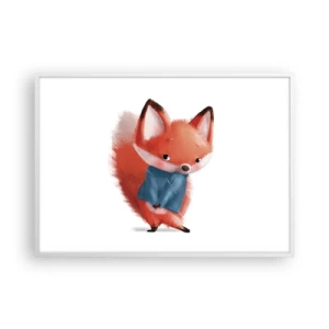 Affiche dans un cadre blanc - Poster - Est-ce que ça me va? - 100x70 cm