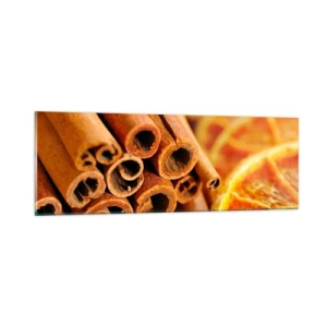 Impression sur verre - Image sur verre - Sentez-vous leurs odeurs? - 90x30 cm