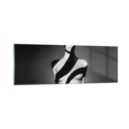 Impression sur verre - Image sur verre - Dans la brillance et l'ombre - 90x30 cm