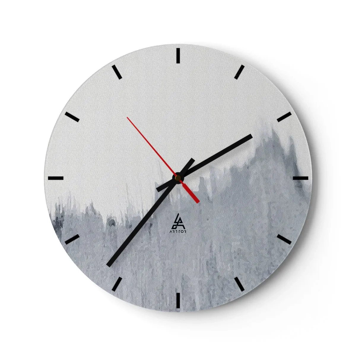 Horloge murale - Pendule murale - Une esquisse mystérieuse - 30x30 cm