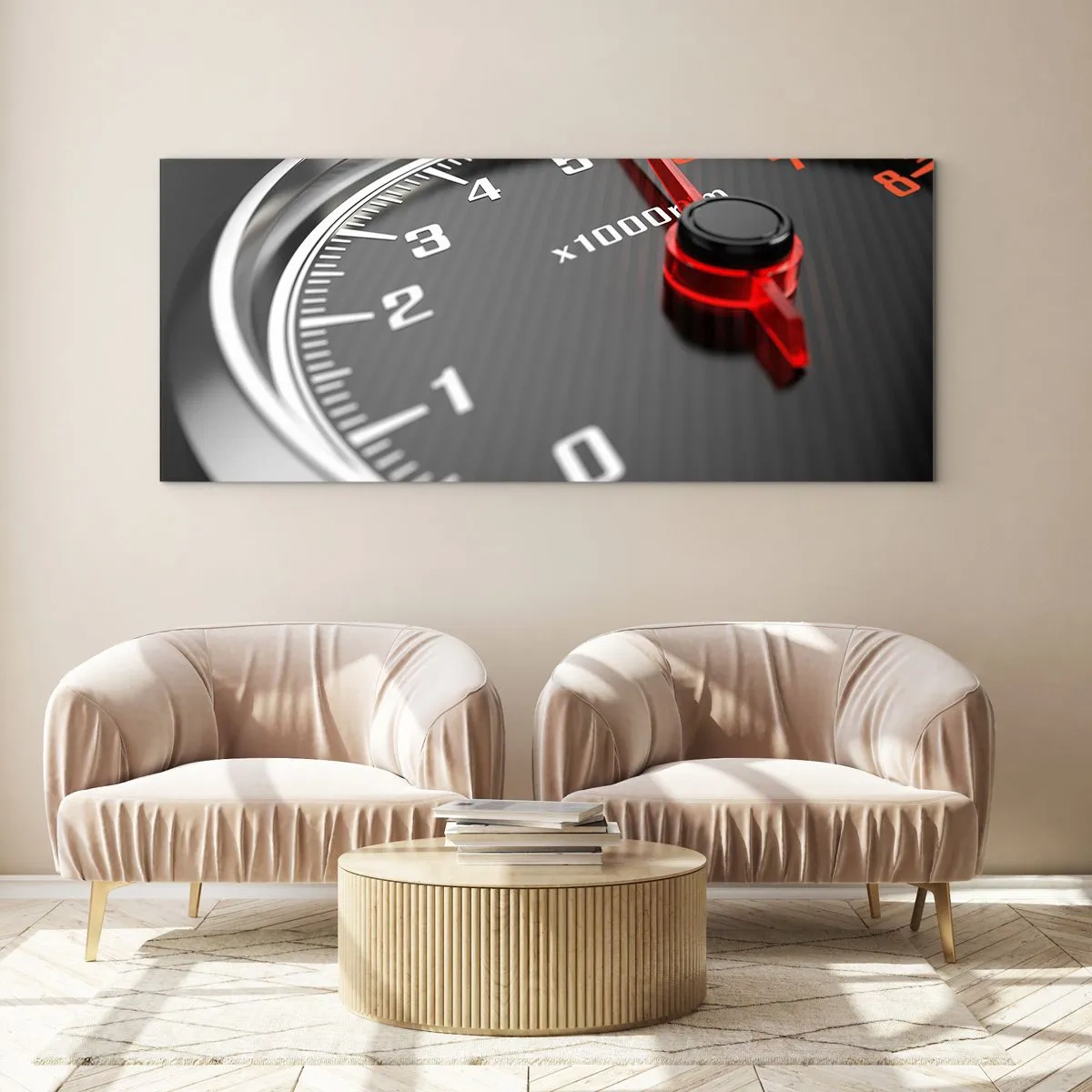 Impression sur verre - Image sur verre - Faites le plein - 90x30 cm