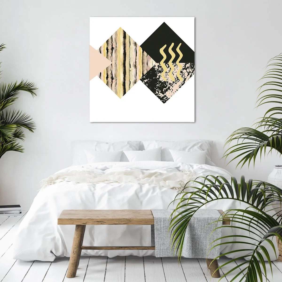 Impression sur toile - Image sur toile - Pas si simple - 40x40 cm