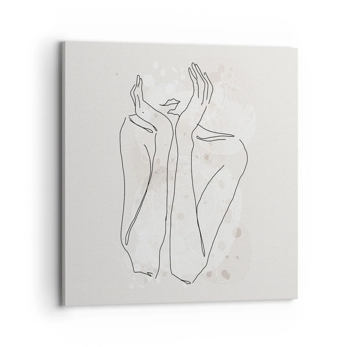 Impression sur toile - Image sur toile - Instant de rêve - 70x70 cm