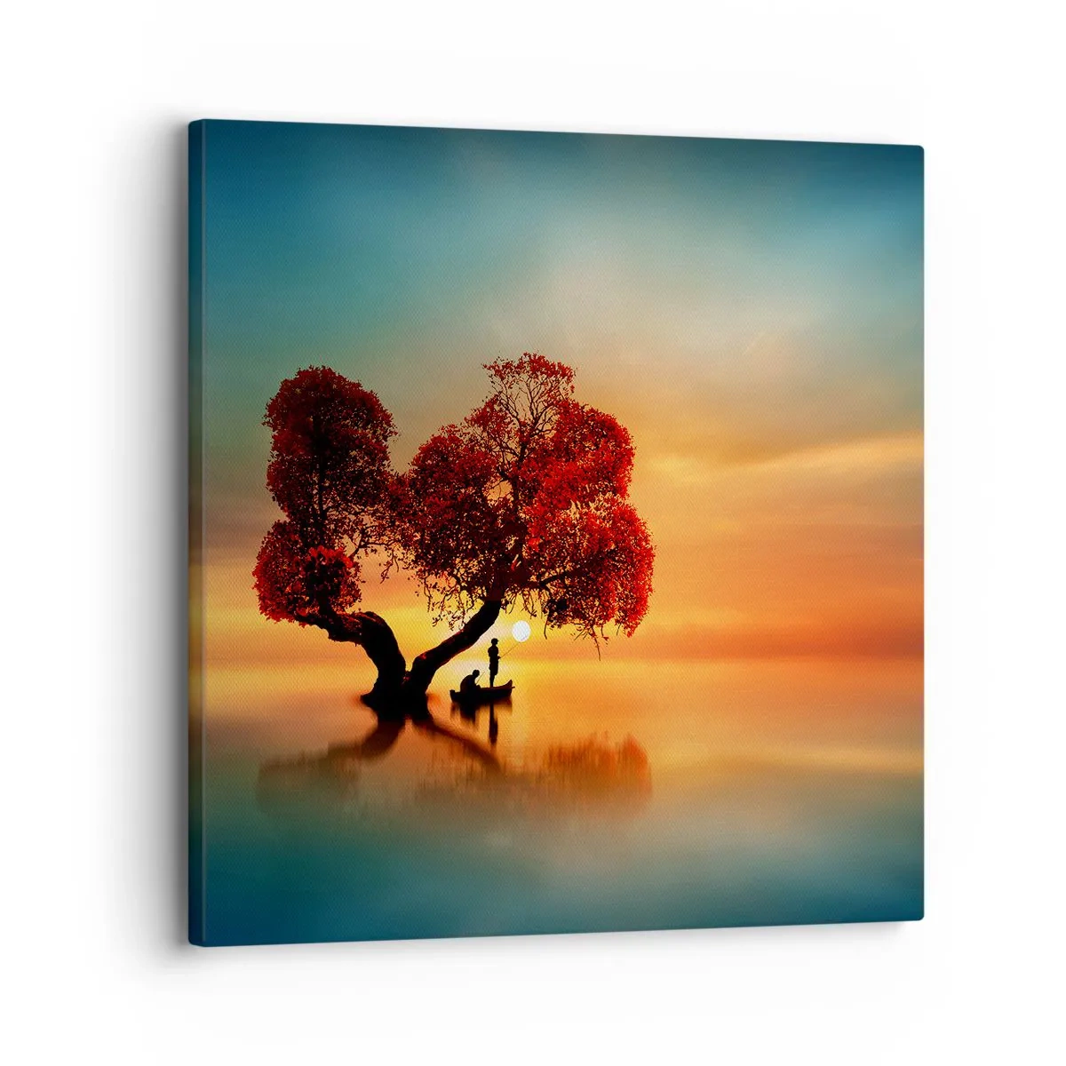 Impression sur toile - Image sur toile - Plénitude et éloignement sans monde - 30x30 cm