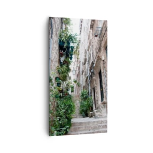 Impression sur toile - Image sur toile - Charme de la vieille ville - 55x100 cm