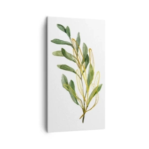 Impression sur toile - Image sur toile - Tout ce qui est bon - 45x80 cm