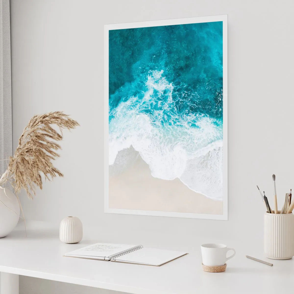 Affiche - Poster - Caresse naturelle - 70x100 cm