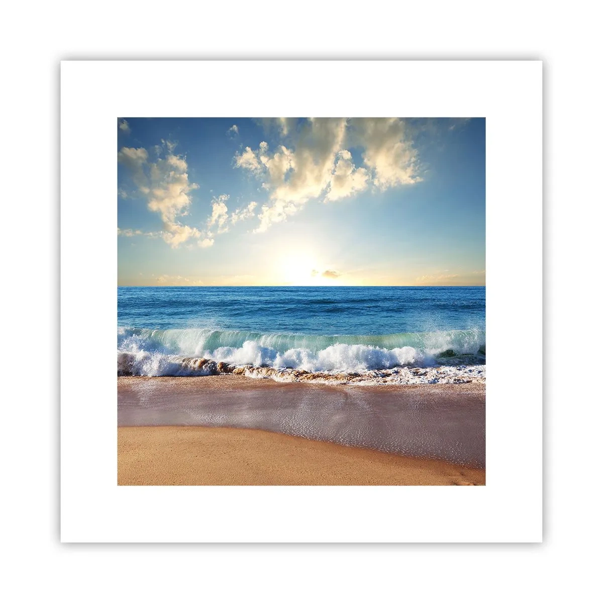 Affiche - Poster - Mouvement et immobilité à la fois - 30x30 cm